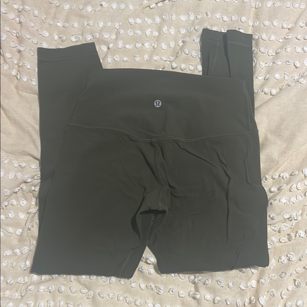 Lululemon Dark Green Leggings